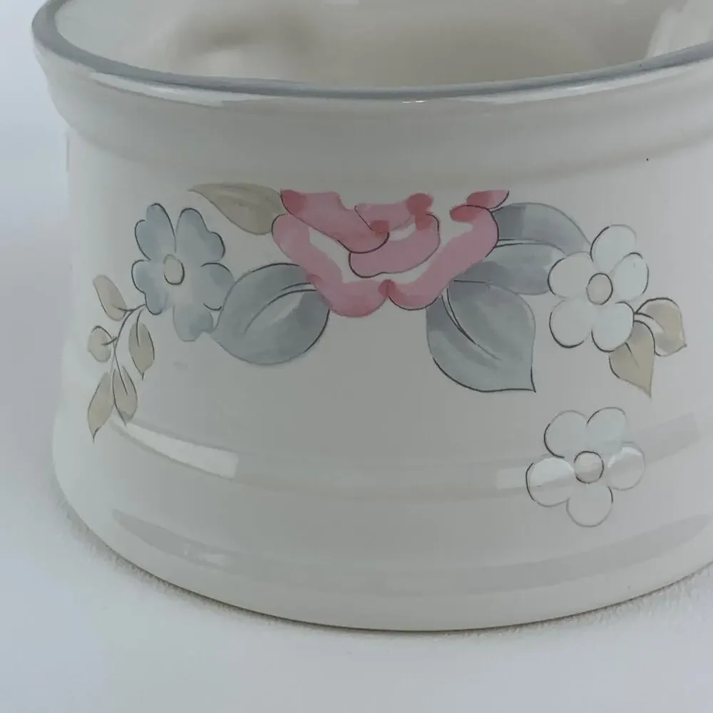 Pfaltzgraph‎ Vintage USA Gravy Boat Wyndham Pattern Stick Handle